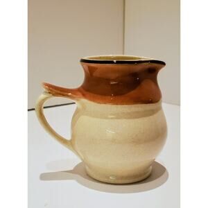 BUTTERSCOTCH Franciscan Large Pitcher 4" tall made in England Vtg